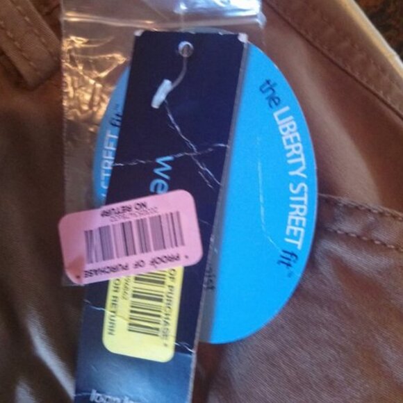 WESTBOUND Size 16L NWT Khaki Pants - Bi Stretch Fabric Career/Casual Wear - Picture 6 of 6